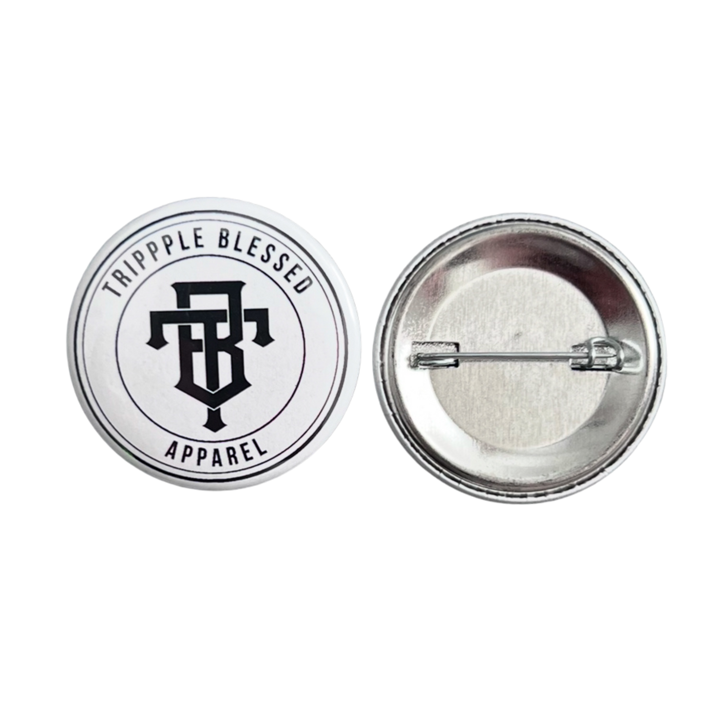 Trippple Blessed Logo 1.5” Button