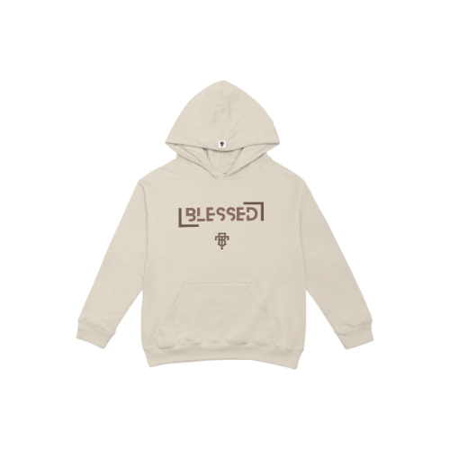 Blessed hoodie (tan)