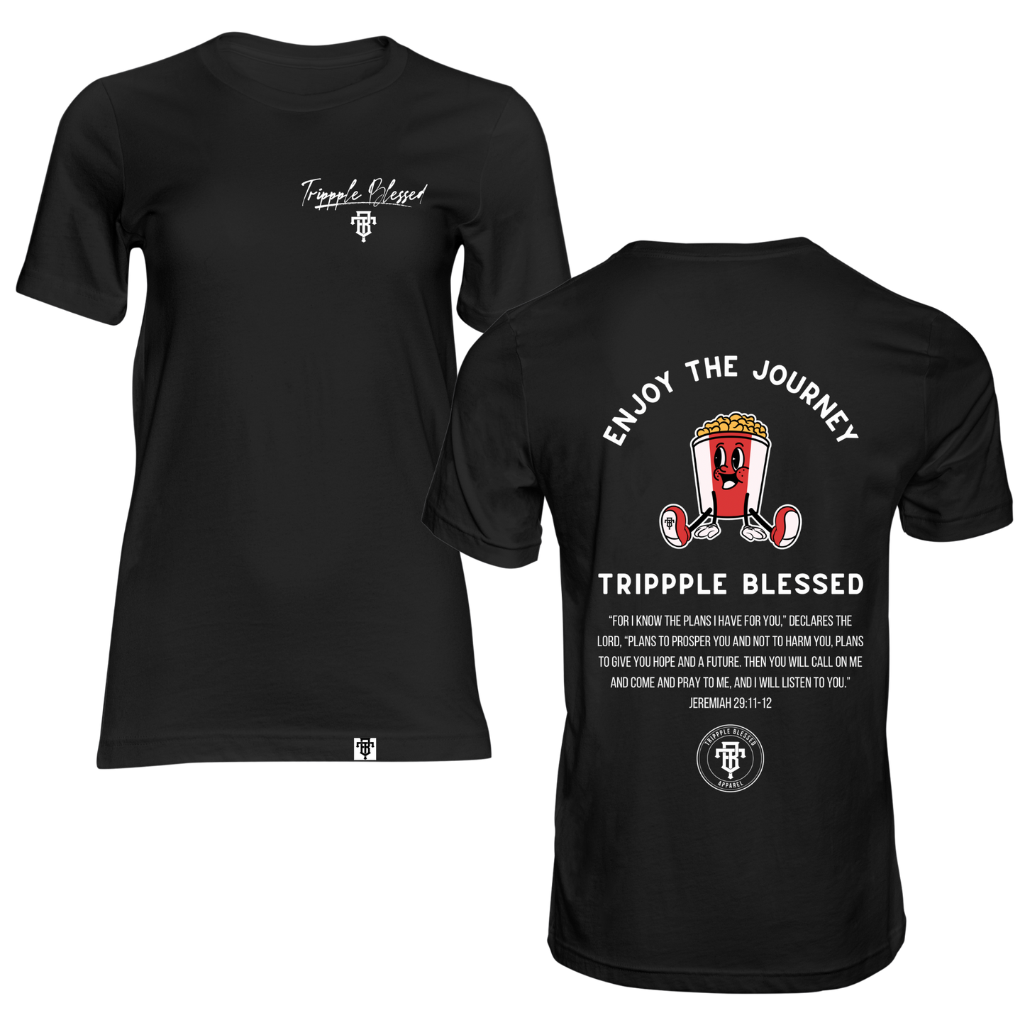 Enjoy the Journey Tee (Black)