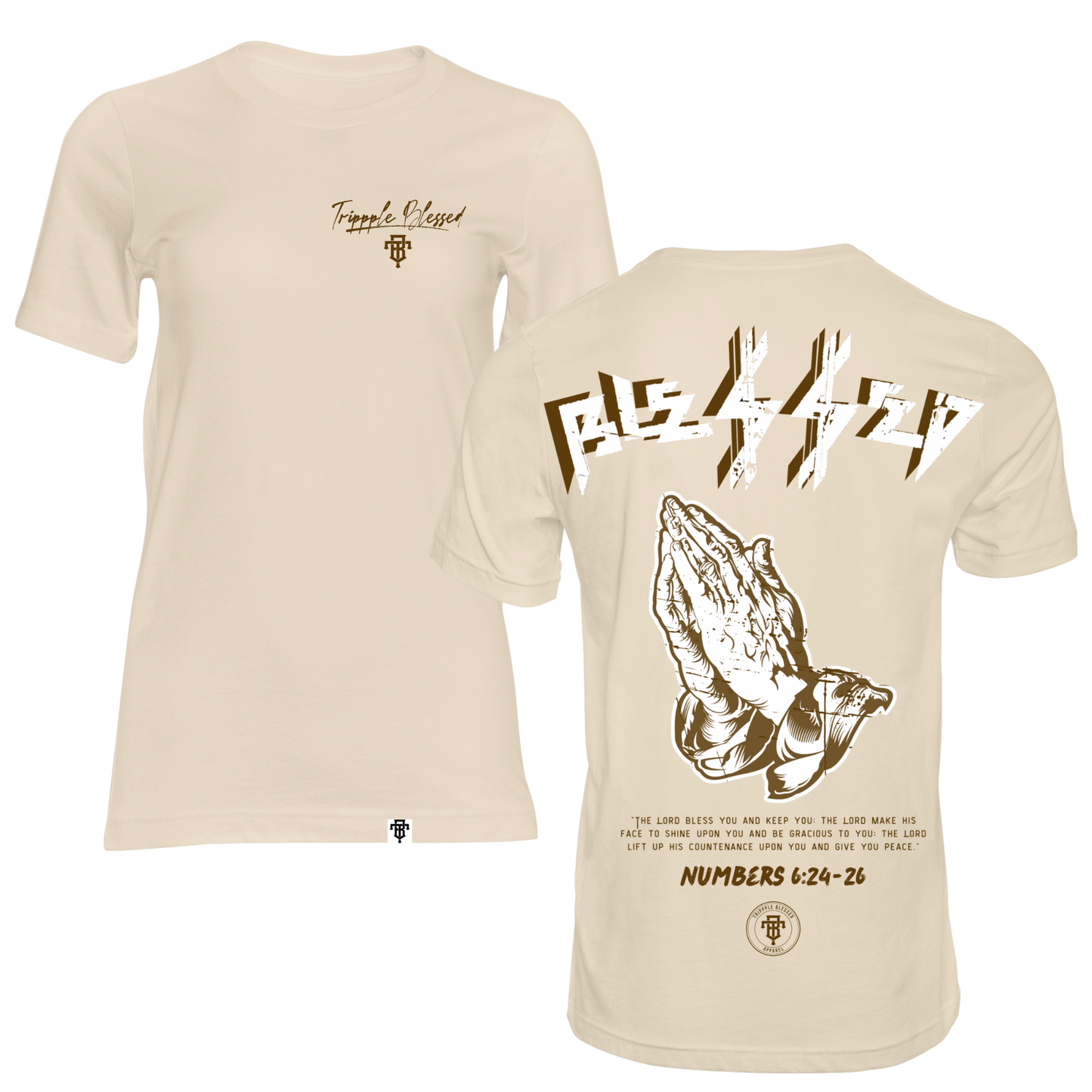 Blessed tee (Manna Beige)