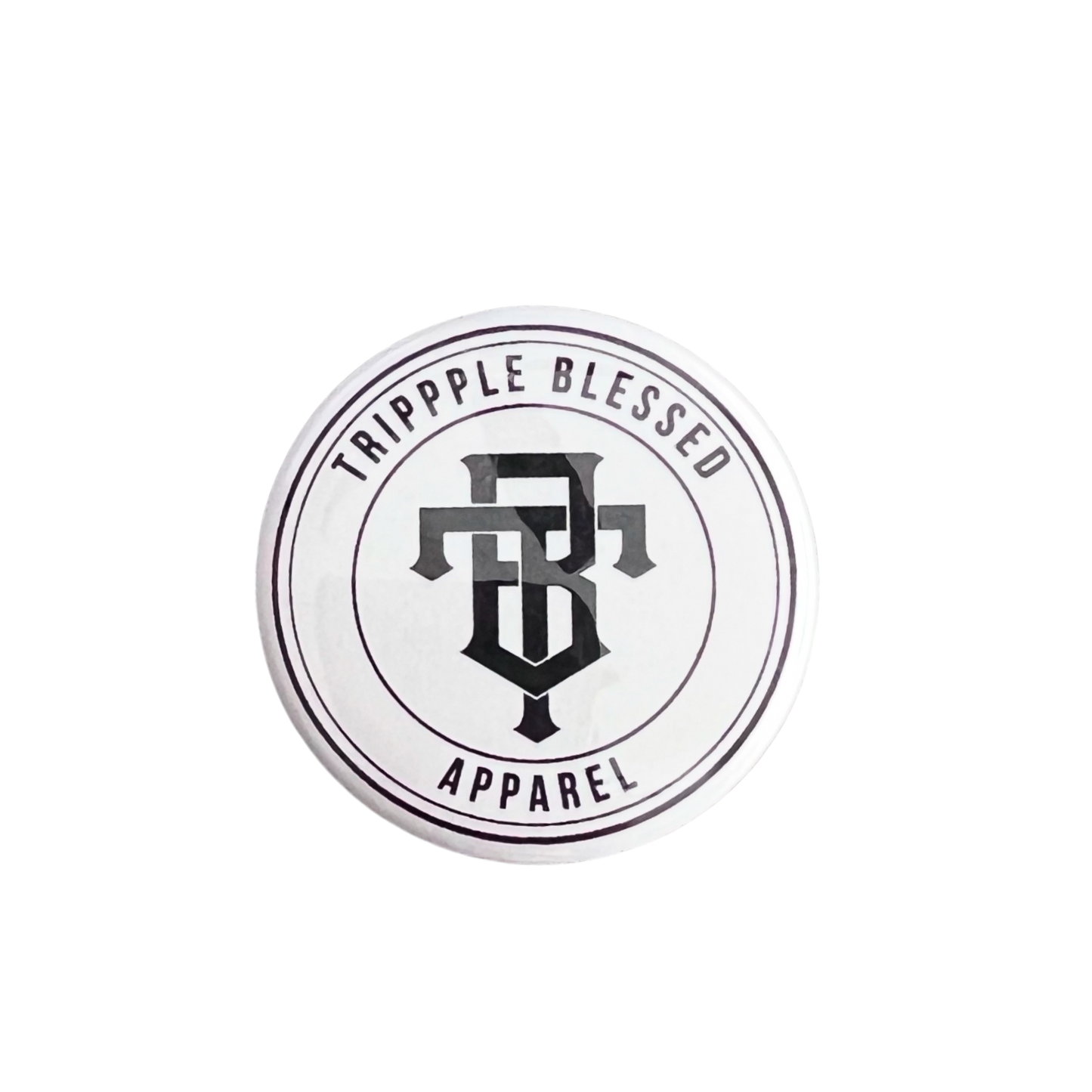 Trippple Blessed Logo 1.5” Button