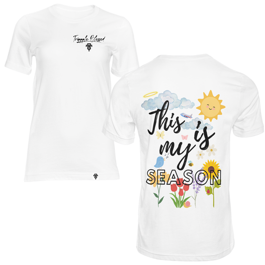 This is my Season Tee (glory cloud white)