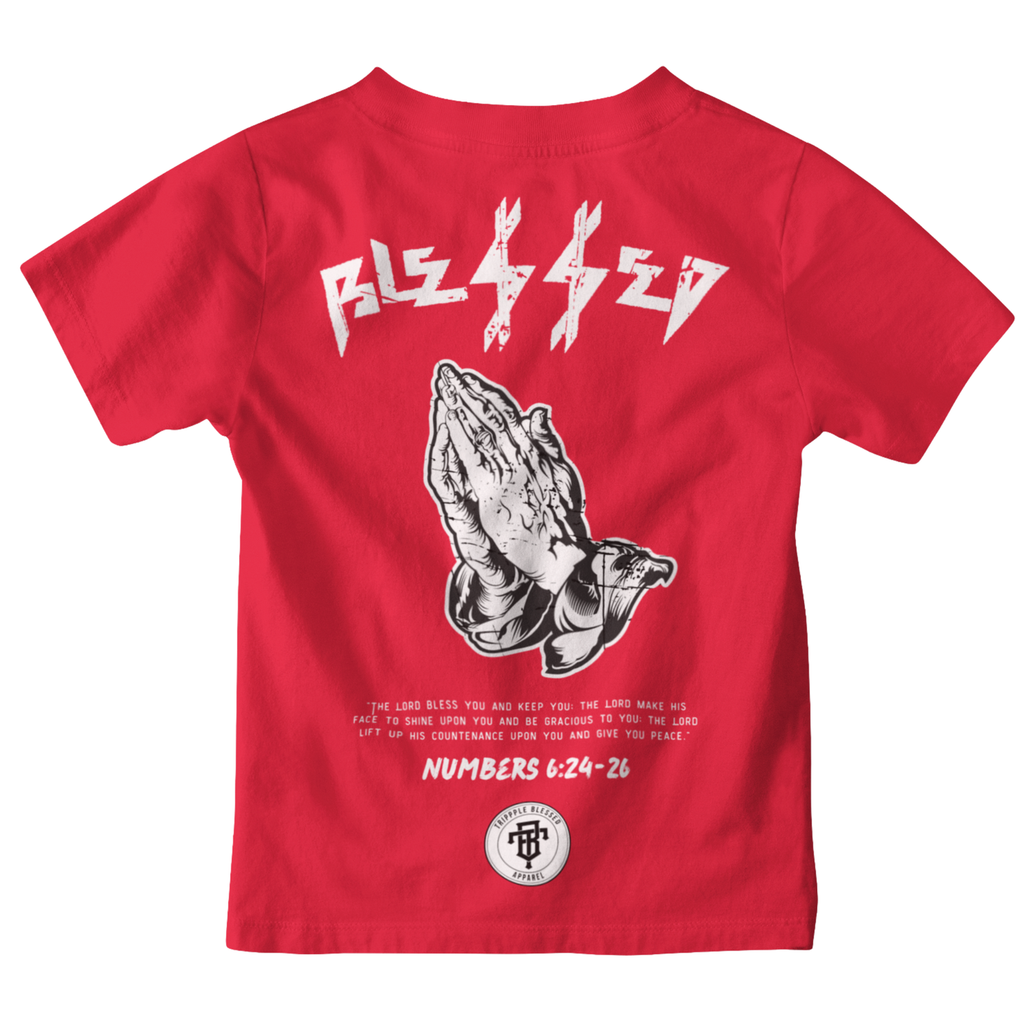Youth Blessed Tee (Red)
