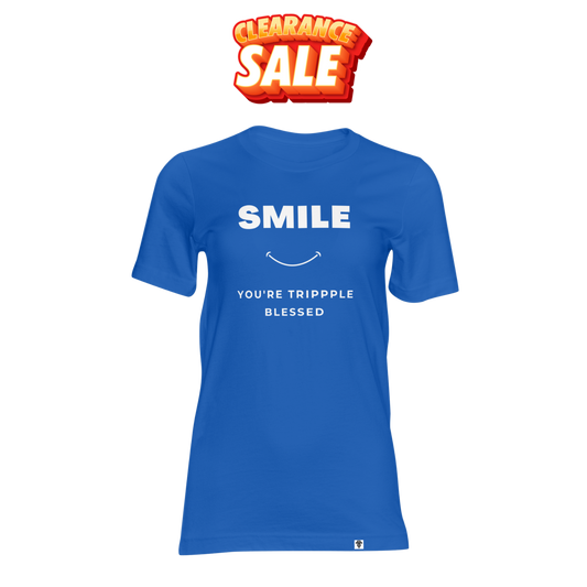 SMILE Tee (Royal)